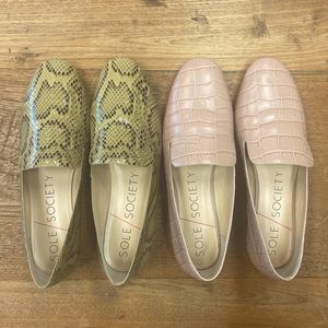 Sole Society Loafers Bundle